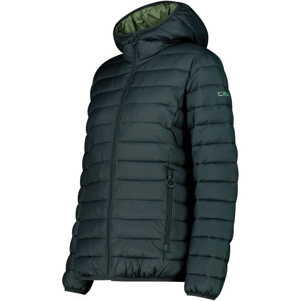 Cmp chaqueta outdoor mujer WOMAN JACKET FIX HOOD vista detalle