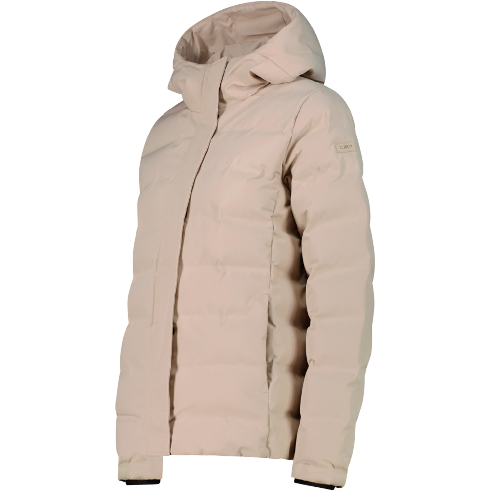 Cmp chaqueta outdoor mujer WOMAN JACKET FIX HOOD vista detalle