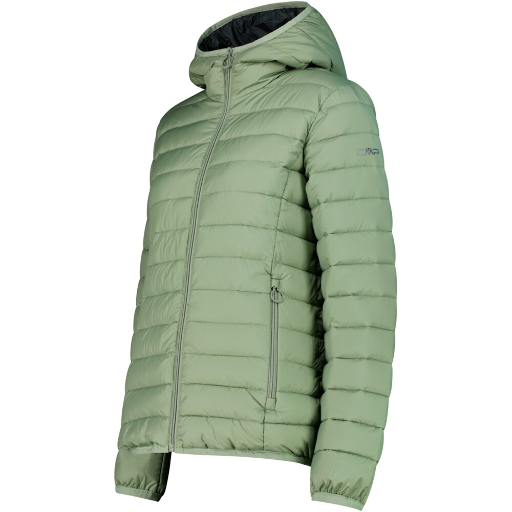 Cmp chaqueta outdoor mujer WOMAN JACKET FIX HOOD vista detalle
