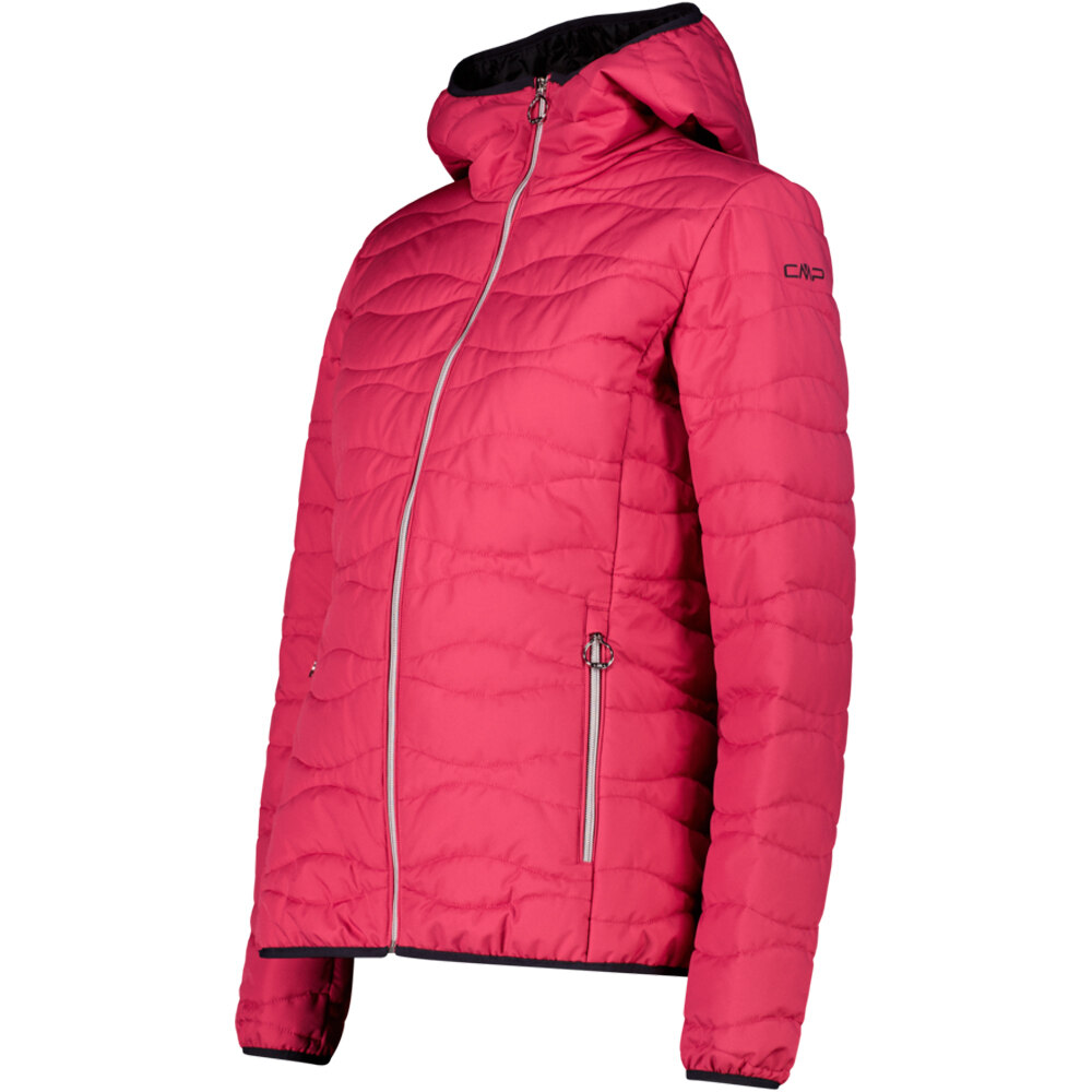 Cmp chaqueta outdoor mujer WOMAN JACKET FIX HOOD vista detalle