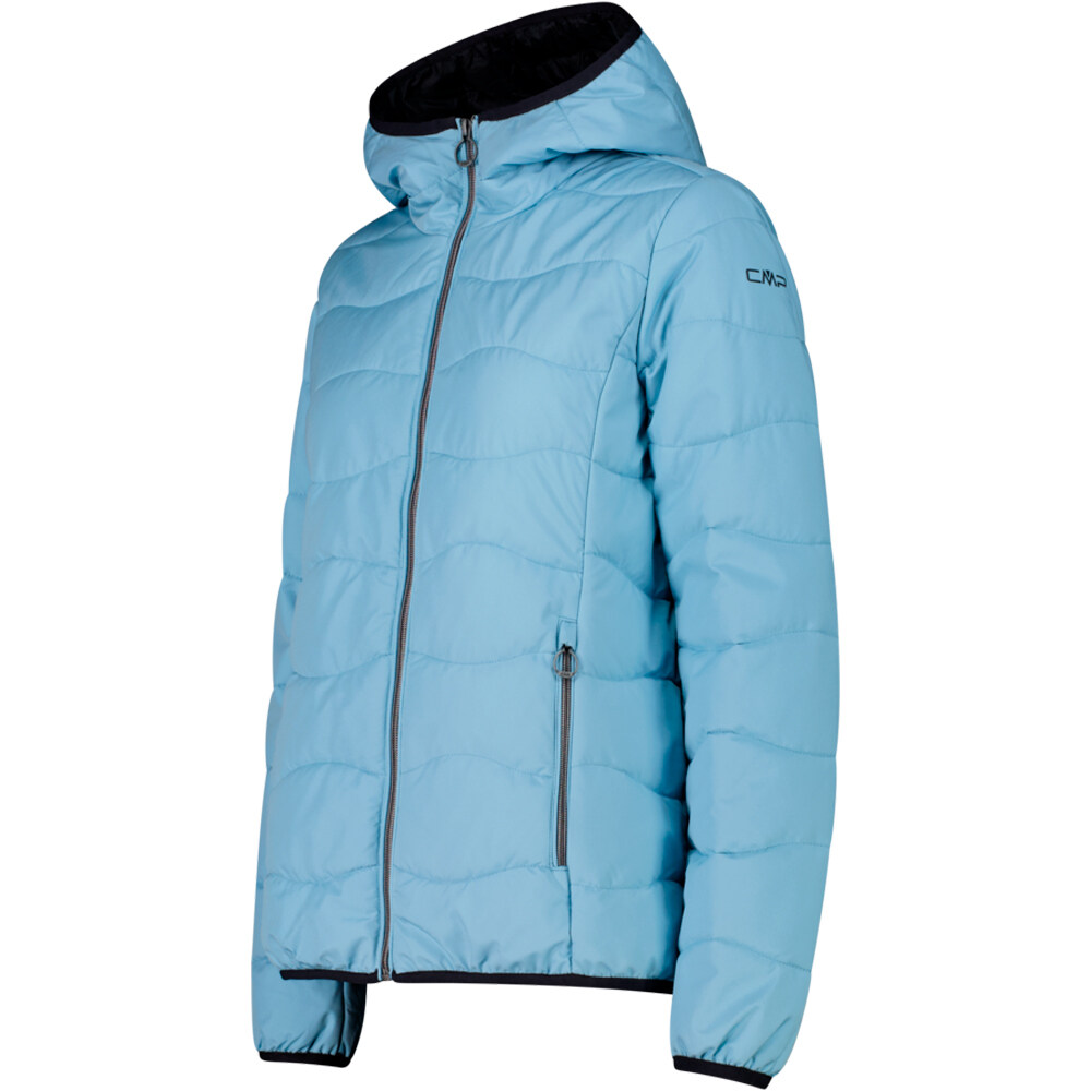 Cmp chaqueta outdoor mujer WOMAN JACKET FIX HOOD vista detalle