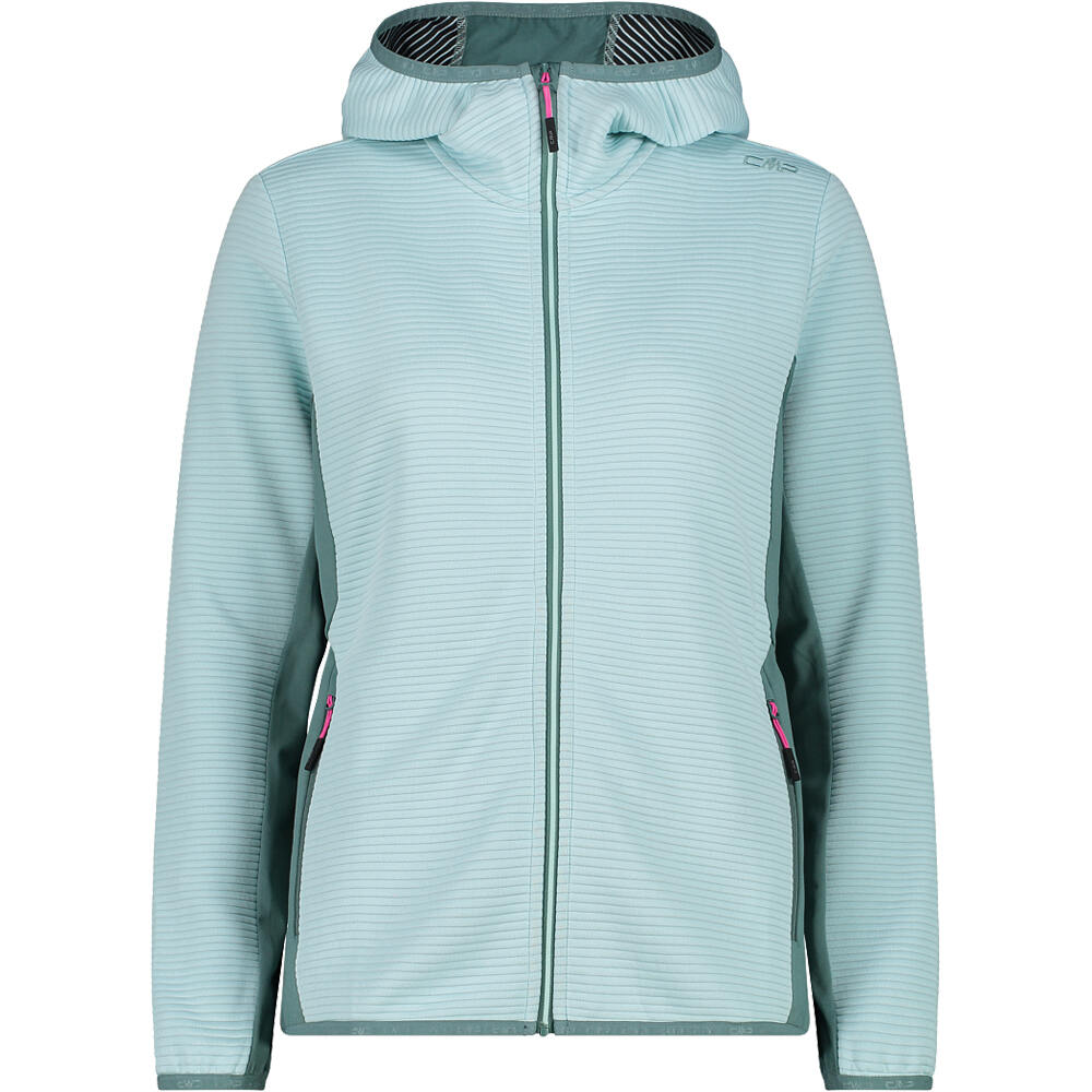 Cmp chaqueta outdoor mujer WOMAN JACKET FIX HOOD vista frontal