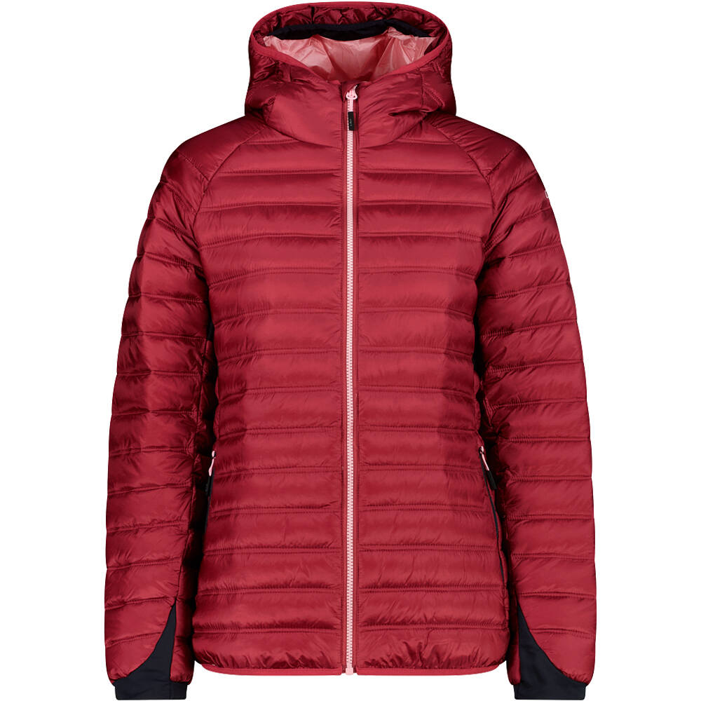 Cmp chaqueta outdoor mujer WOMAN JACKET FIX HOOD vista frontal