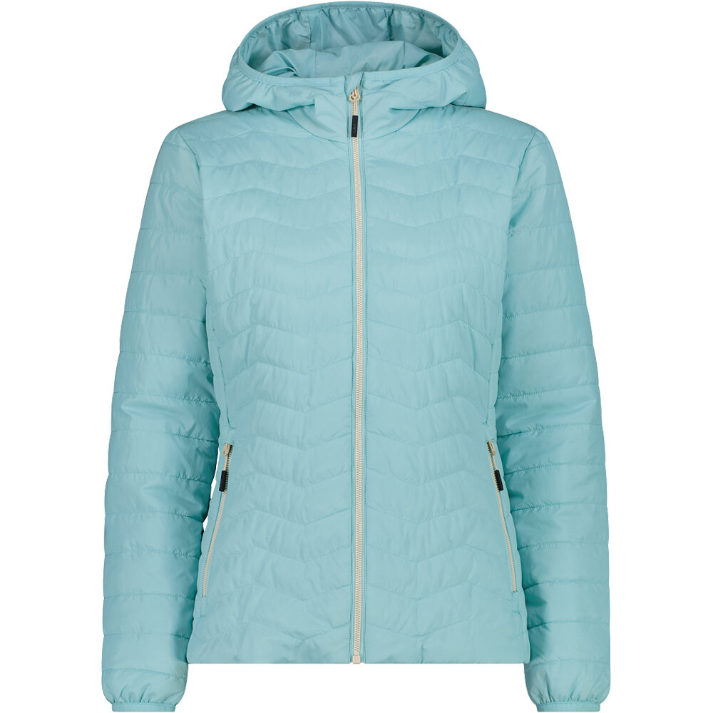 Cmp chaqueta outdoor mujer WOMAN JACKET FIX HOOD vista frontal