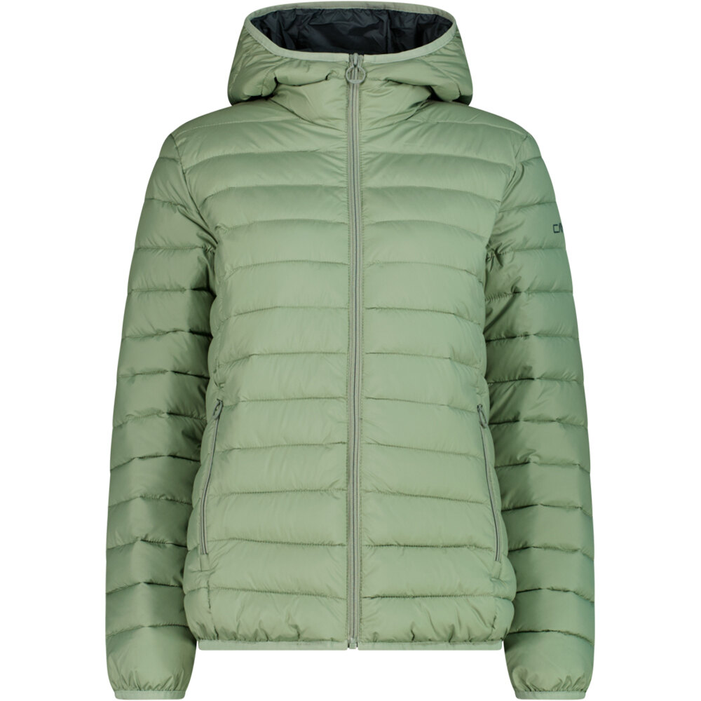 Cmp chaqueta outdoor mujer WOMAN JACKET FIX HOOD vista frontal