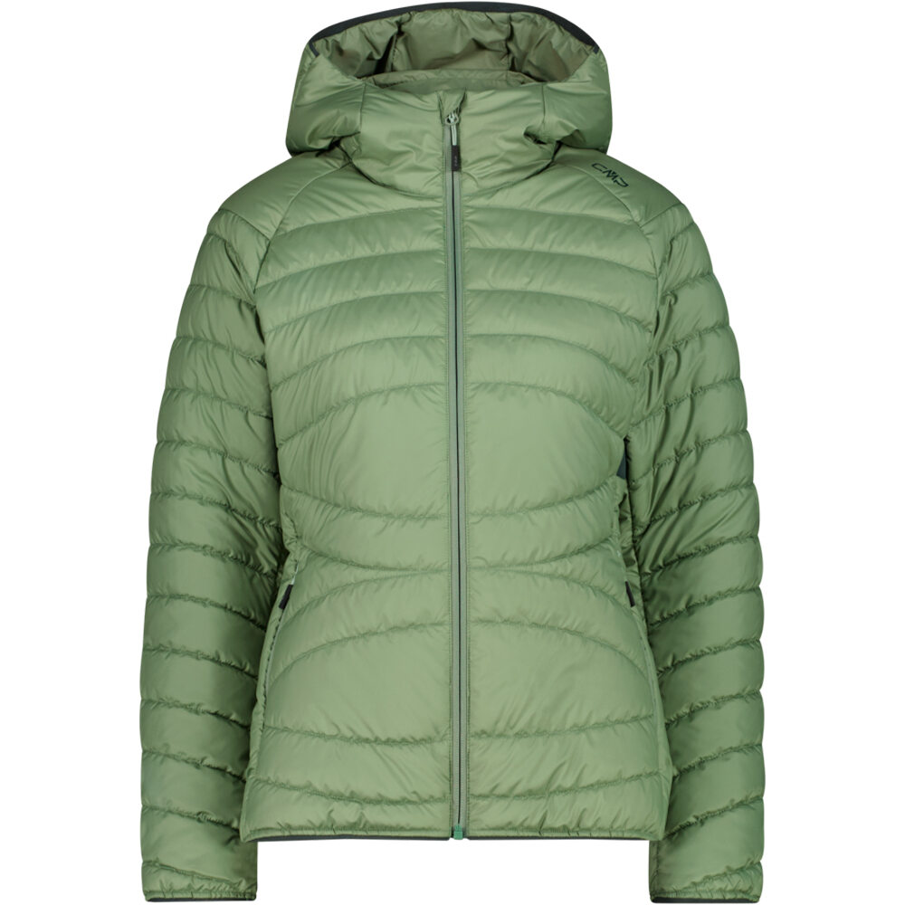 Cmp chaqueta outdoor mujer WOMAN JACKET FIX HOOD vista frontal