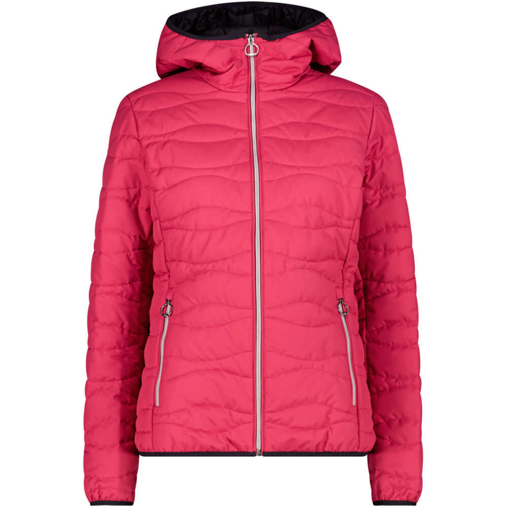 Cmp chaqueta outdoor mujer WOMAN JACKET FIX HOOD vista frontal