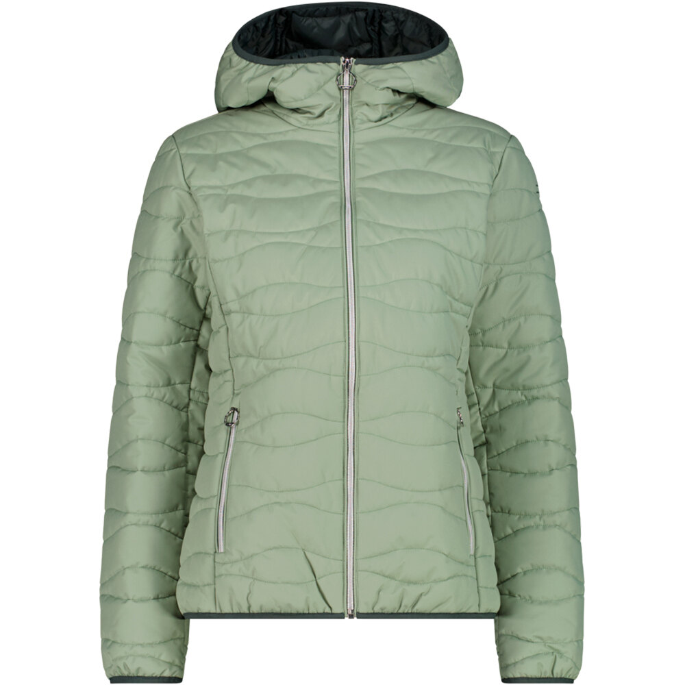 Cmp chaqueta outdoor mujer WOMAN JACKET FIX HOOD vista frontal