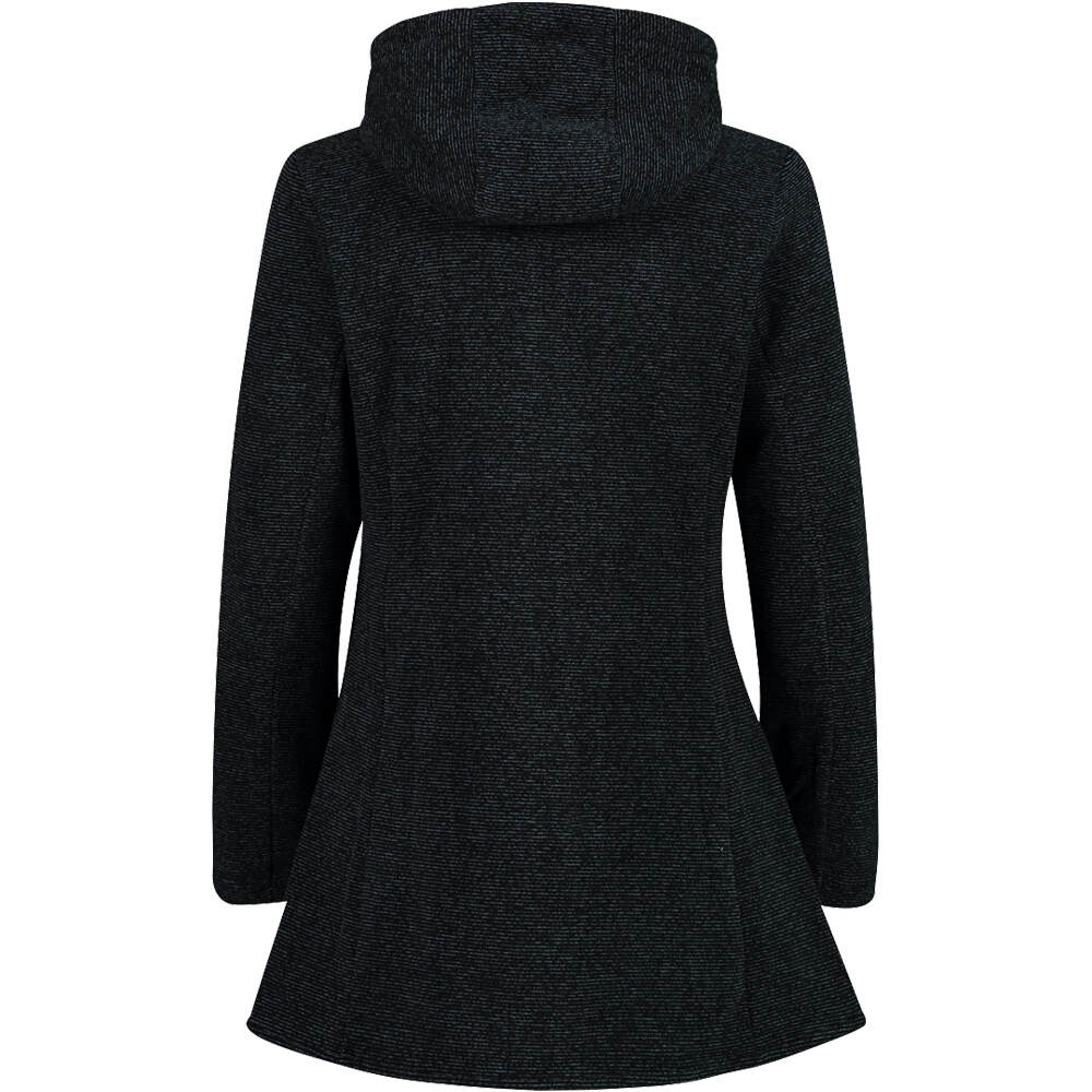 Cmp chaqueta outdoor mujer WOMAN JACKET FIX HOOD vista trasera