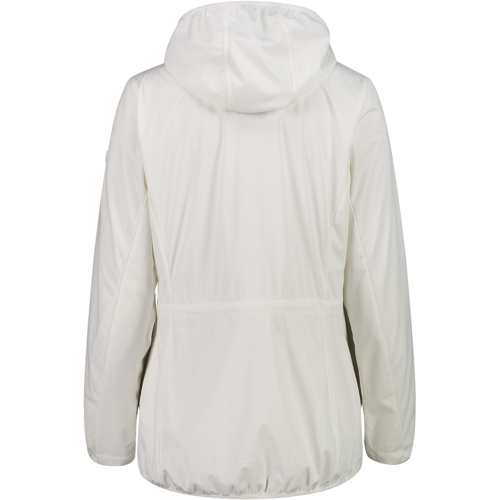 Cmp chaqueta outdoor mujer WOMAN JACKET FIX HOOD vista trasera