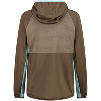 Cmp chaqueta outdoor mujer WOMAN JACKET FIX HOOD vista trasera