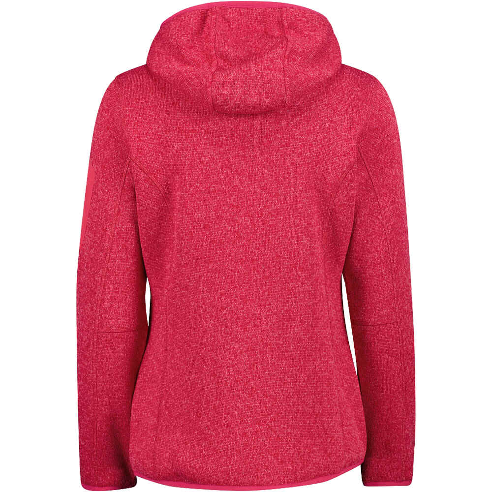 Cmp chaqueta outdoor mujer WOMAN JACKET FIX HOOD vista trasera