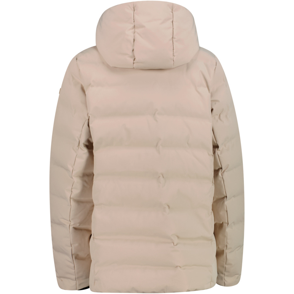 Cmp chaqueta outdoor mujer WOMAN JACKET FIX HOOD vista trasera