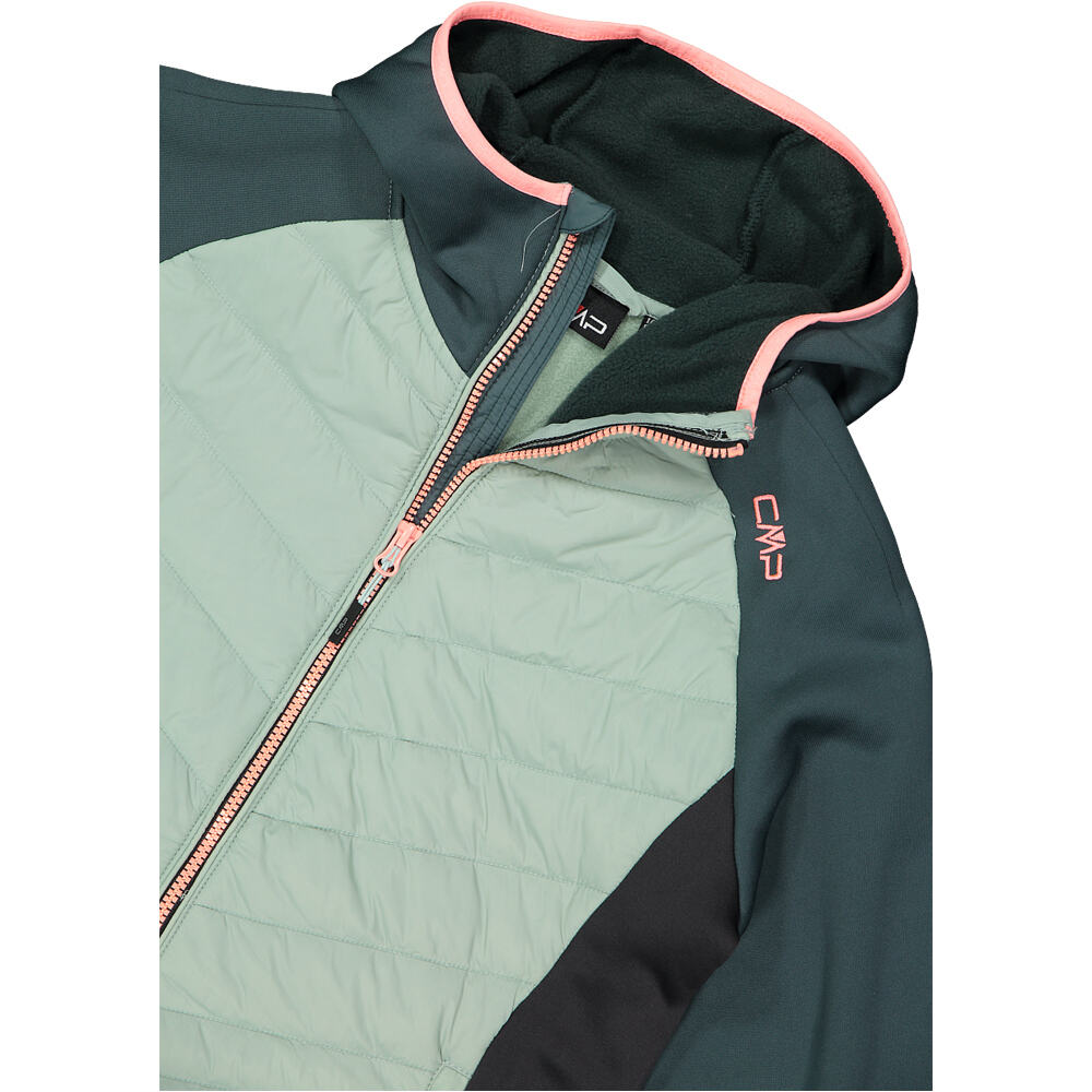 Cmp chaqueta outdoor mujer WOMAN JACKET HYBRID FIX HOOD 04