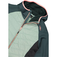 Cmp chaqueta outdoor mujer WOMAN JACKET HYBRID FIX HOOD 04