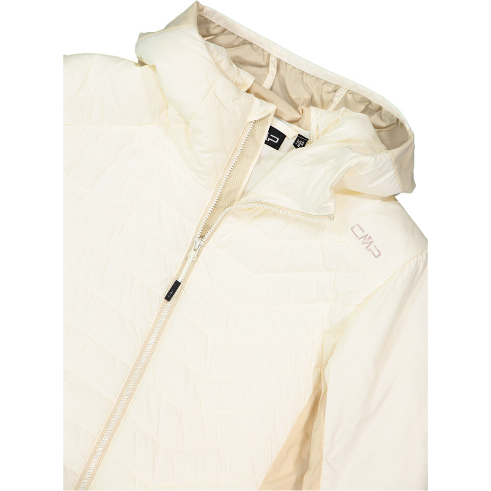 Cmp chaqueta outdoor mujer WOMAN JACKET HYBRID FIX HOOD 04