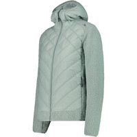 Cmp chaqueta outdoor mujer WOMAN JACKET HYBRID FIX HOOD vista detalle