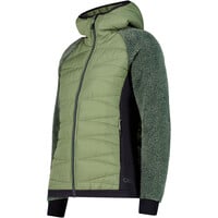 Cmp chaqueta outdoor mujer WOMAN JACKET HYBRID FIX HOOD vista detalle