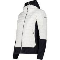 Cmp chaqueta outdoor mujer WOMAN JACKET HYBRID FIX HOOD vista detalle