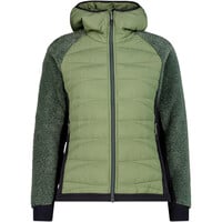 Cmp chaqueta outdoor mujer WOMAN JACKET HYBRID FIX HOOD vista frontal
