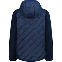 Cmp chaqueta outdoor mujer WOMAN JACKET HYBRID FIX HOOD vista trasera