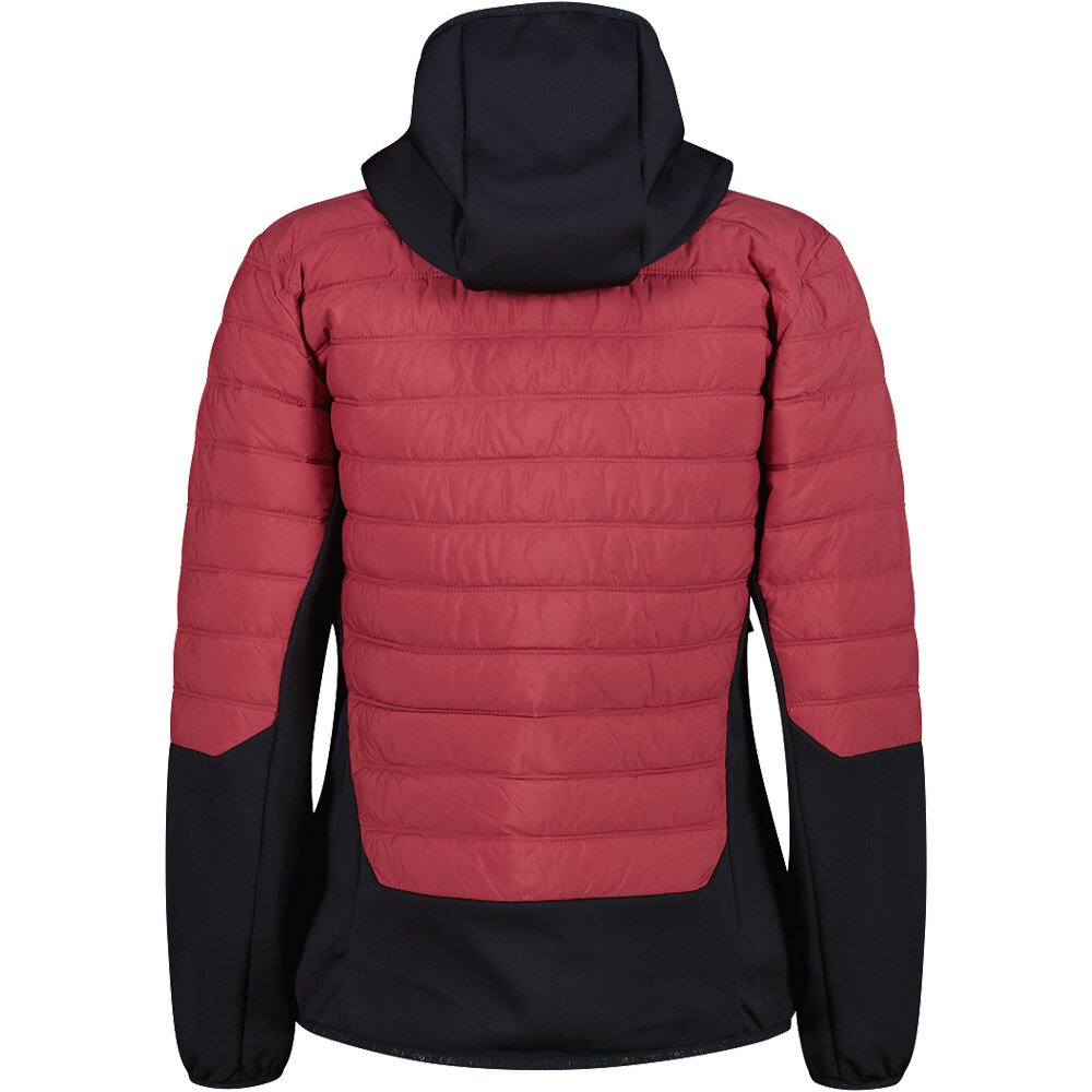 Cmp chaqueta outdoor mujer WOMAN JACKET HYBRID FIX HOOD vista trasera