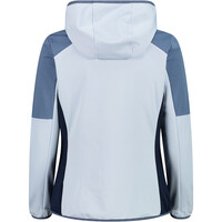 Cmp chaqueta outdoor mujer WOMAN JACKET HYBRID FIX HOOD vista trasera