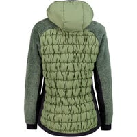 Cmp chaqueta outdoor mujer WOMAN JACKET HYBRID FIX HOOD vista trasera