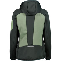 Cmp chaqueta outdoor mujer WOMAN JACKET HYBRID FIX HOOD vista trasera