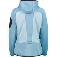 Cmp chaqueta outdoor mujer WOMAN JACKET HYBRID FIX HOOD vista trasera