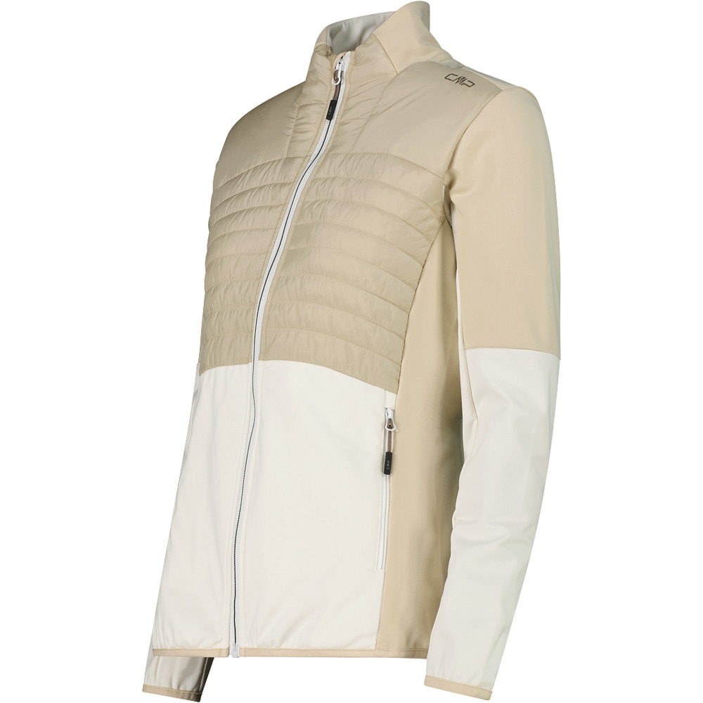 Cmp chaqueta outdoor mujer WOMAN JACKET HYBRID vista detalle
