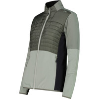 Cmp chaqueta outdoor mujer WOMAN JACKET HYBRID vista detalle