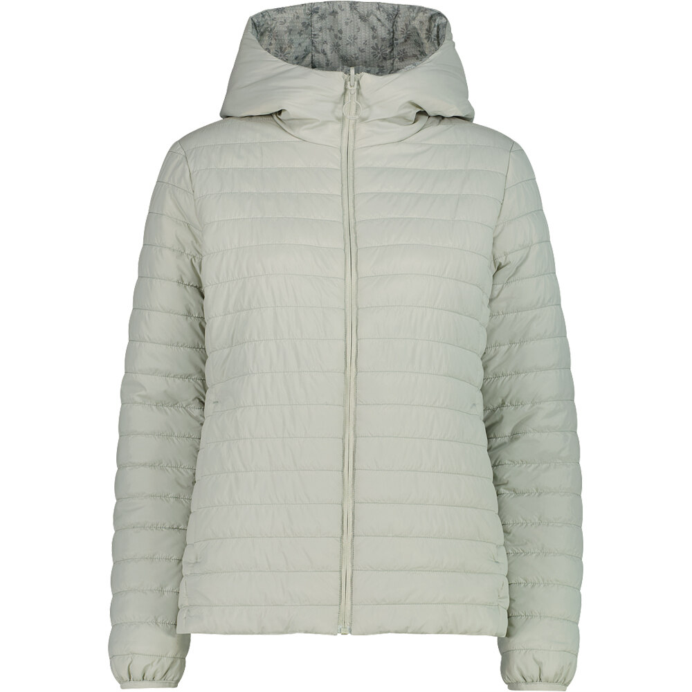 Cmp chaqueta outdoor mujer WOMAN JACKET REVERSE FIX HOOD vista frontal