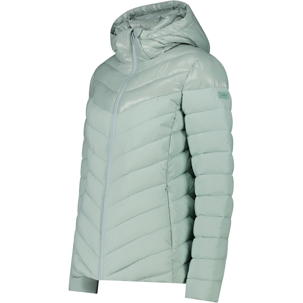 Cmp chaqueta outdoor mujer WOMAN JACKET SNAPS HOOD vista detalle