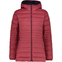 Cmp chaqueta outdoor mujer WOMAN LONG JACKET FIX HOOD vista frontal