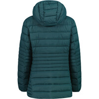 Cmp chaqueta outdoor mujer WOMAN LONG JACKET FIX HOOD vista trasera