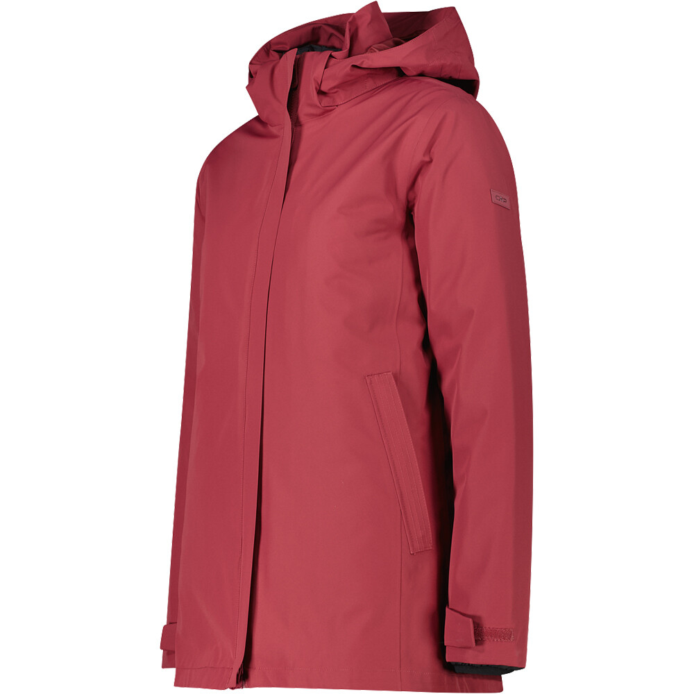 Cmp chaqueta outdoor mujer WOMAN LONG JACKET ZIP HOOD DETACHABLE INN.JACKET vista detalle