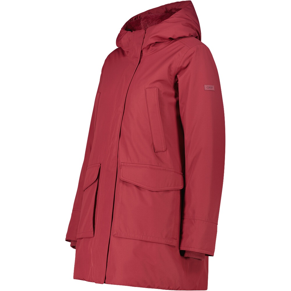 Cmp chaqueta outdoor mujer WOMAN PARKA FIX HOOD vista detalle