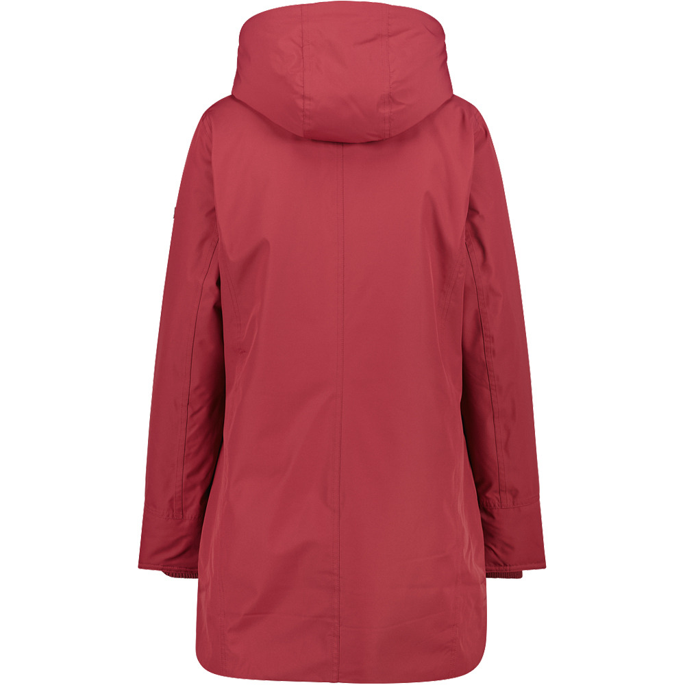 Cmp chaqueta outdoor mujer WOMAN PARKA FIX HOOD vista trasera