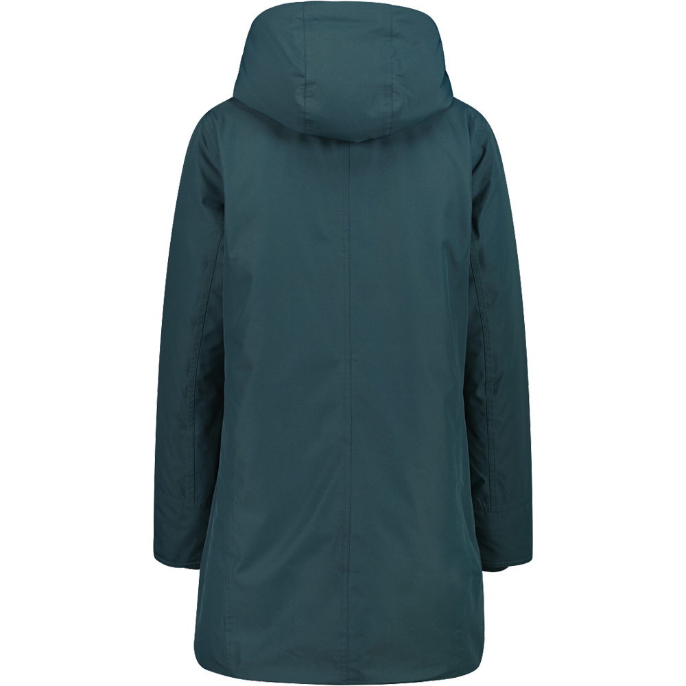Cmp chaqueta outdoor mujer WOMAN PARKA FIX HOOD vista trasera