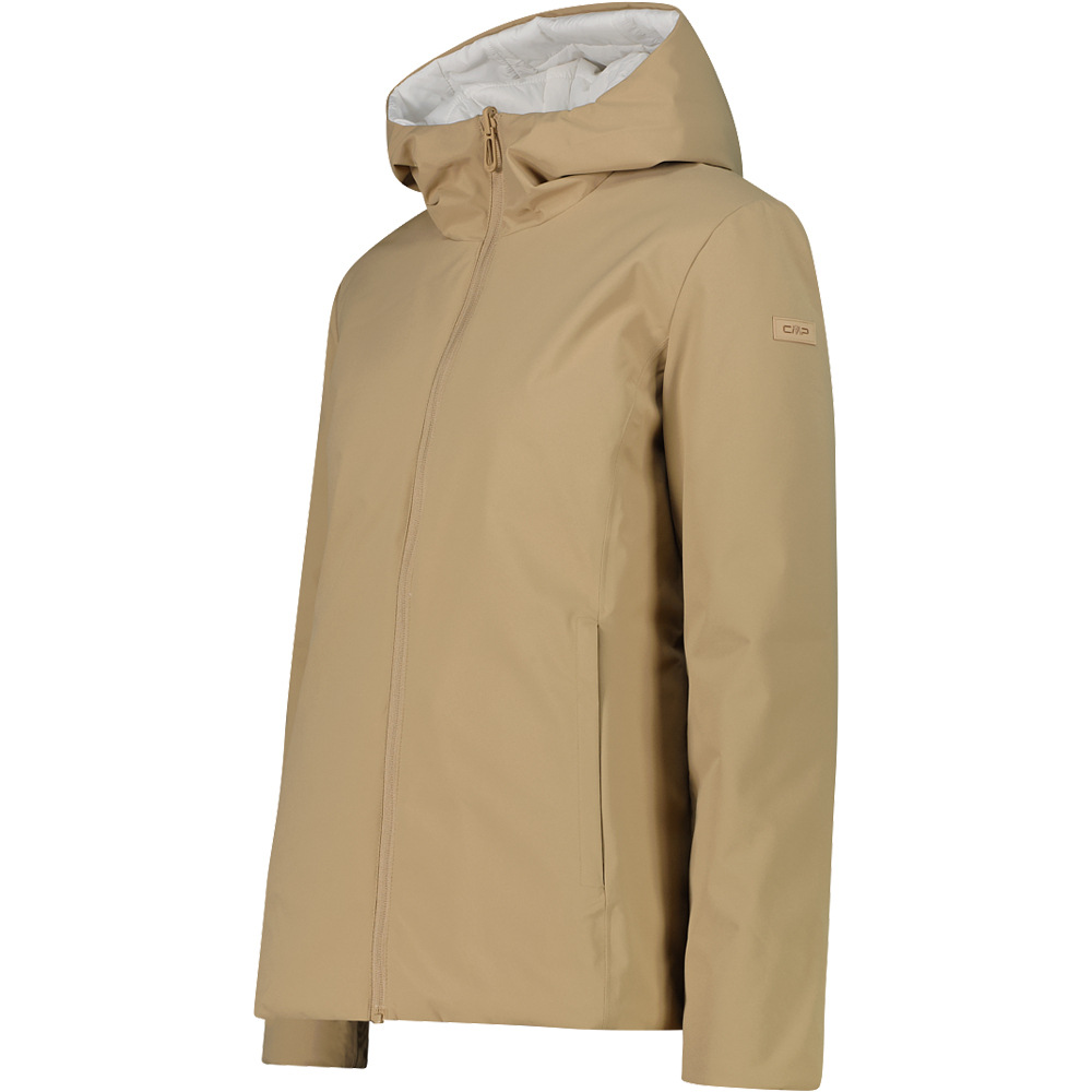 Cmp chaqueta outdoor mujer WOMAN REVERSE JACKET FIX HOOD vista detalle