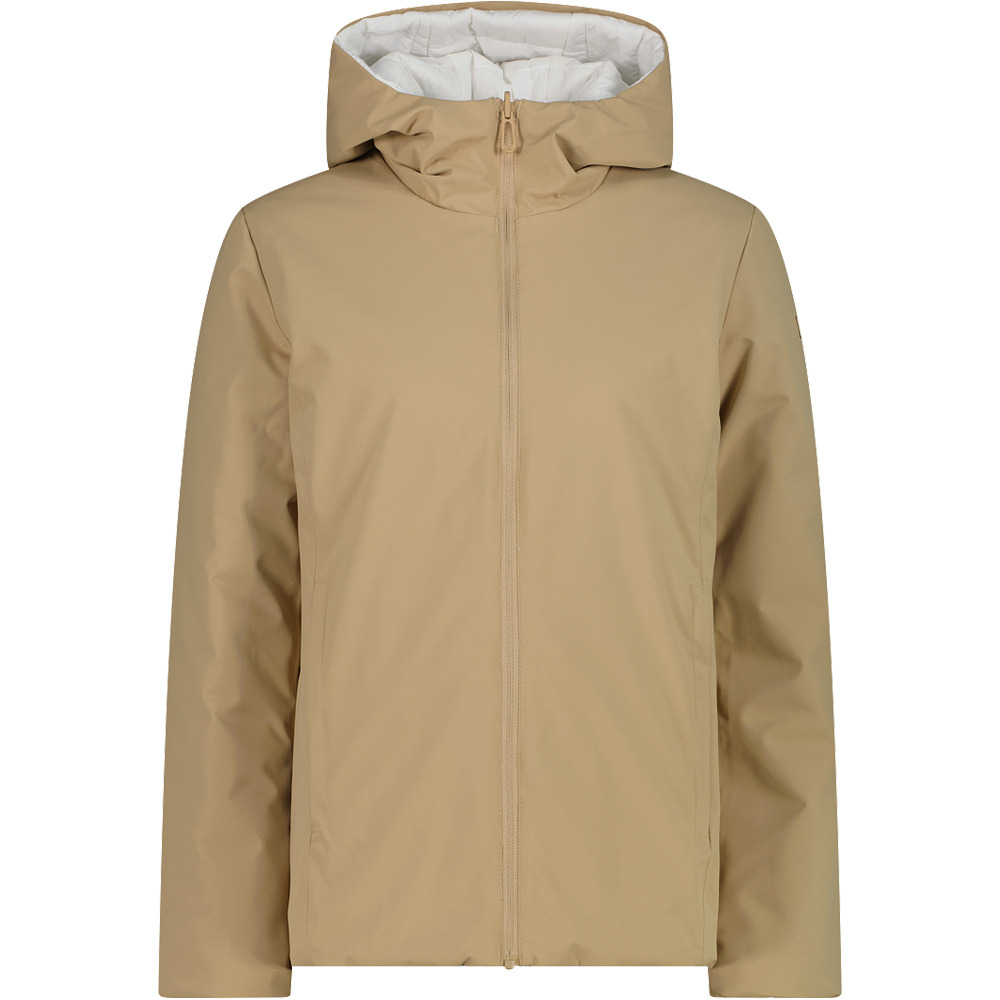 Cmp chaqueta outdoor mujer WOMAN REVERSE JACKET FIX HOOD vista frontal