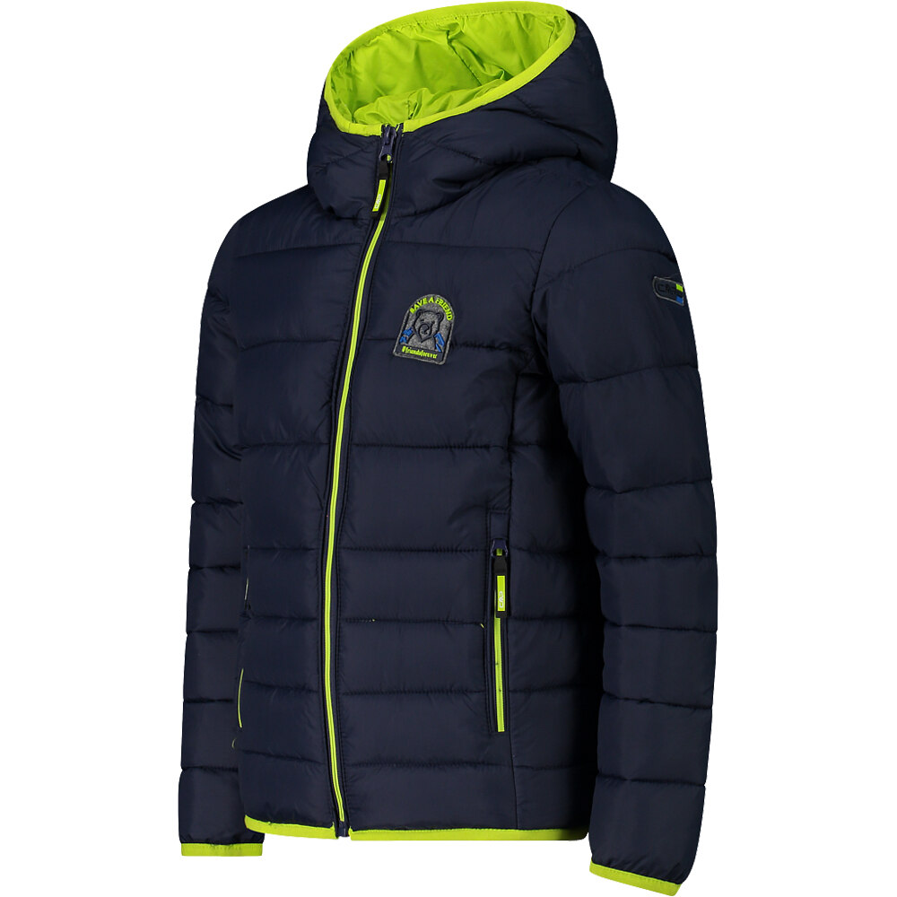 Cmp chaqueta outdoor niño KID JACKET FIX HOOD vista detalle