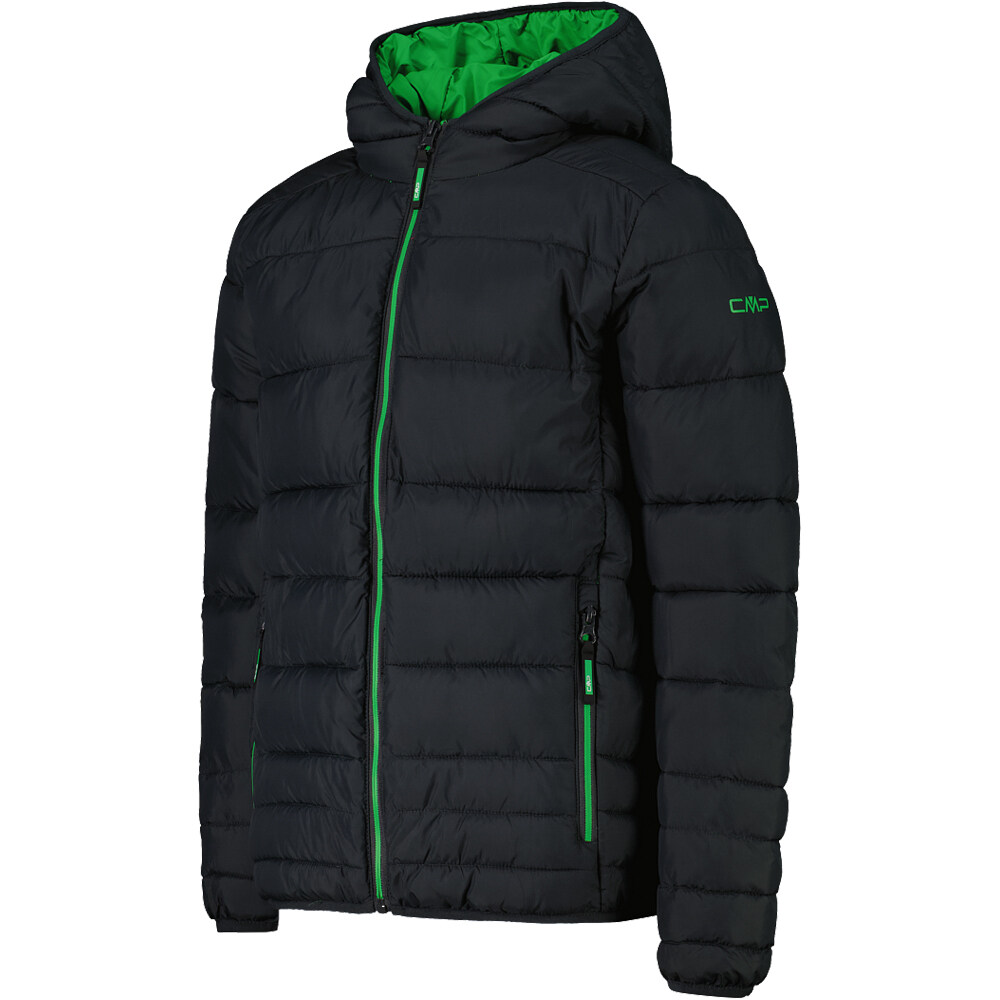 Cmp chaqueta outdoor niño KID JACKET FIX HOOD vista detalle