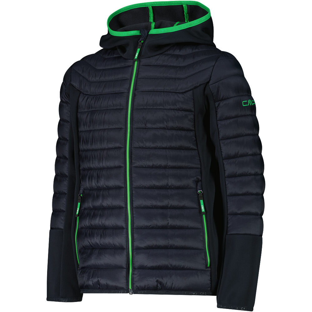 Cmp chaqueta outdoor niño KID JACKET HYBRID FIX HOOD vista detalle
