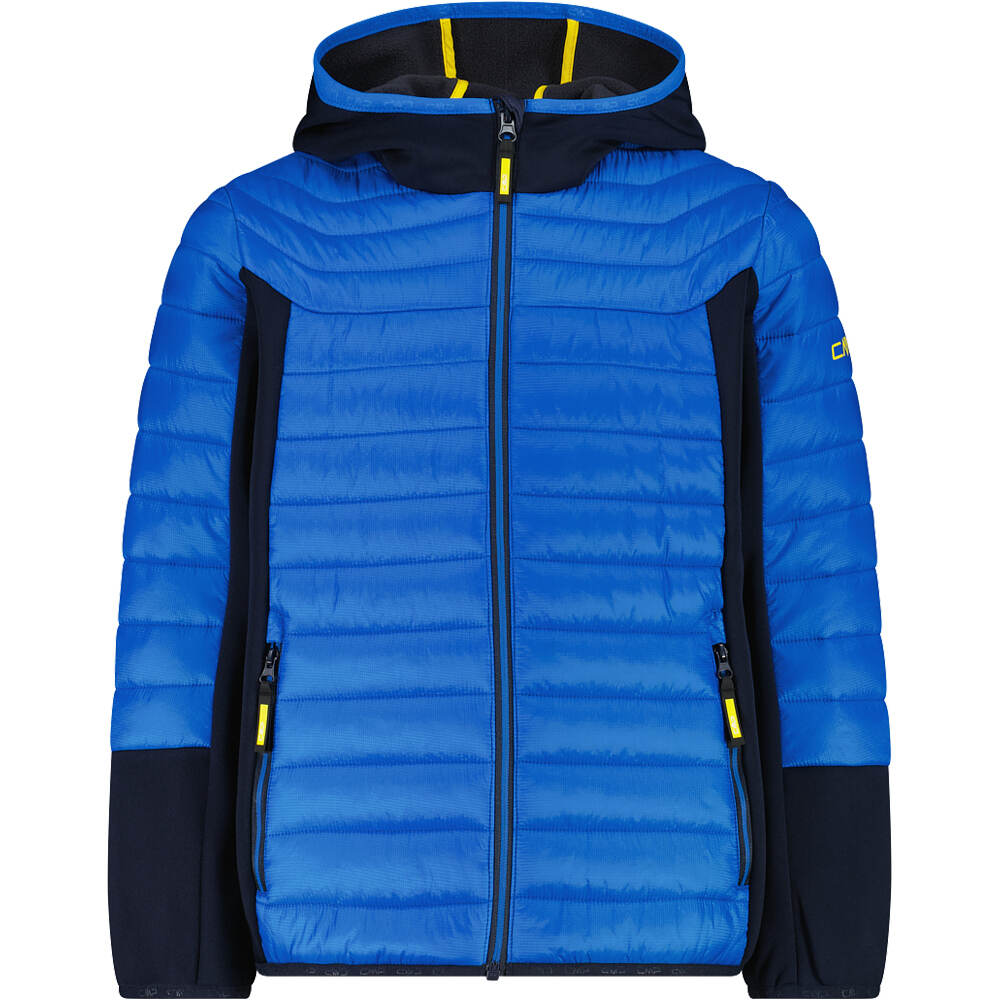 Cmp chaqueta outdoor niño KID JACKET HYBRID FIX HOOD vista frontal