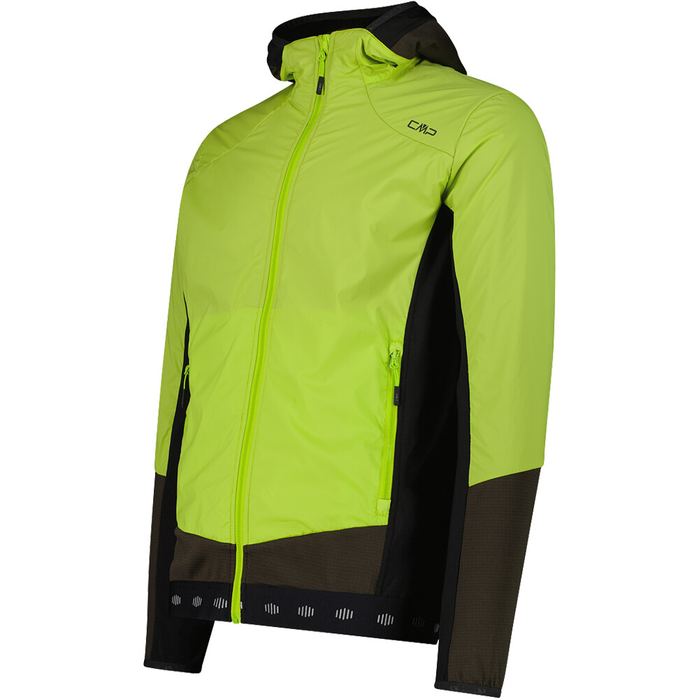 Cmp chaqueta softshell hombre MAN JACKET FIX HOOD vista detalle
