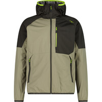Cmp chaqueta softshell hombre MAN JACKET FIX HOOD vista frontal