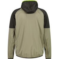 Cmp chaqueta softshell hombre MAN JACKET FIX HOOD vista trasera