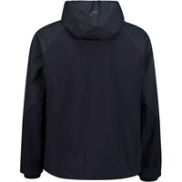 Cmp chaqueta softshell hombre MAN JACKET FIX HOOD vista trasera